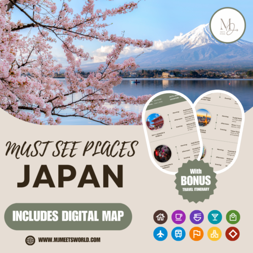 Japan Travel Map